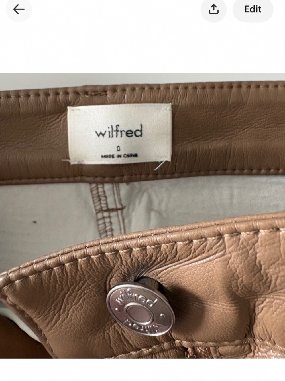Aritzia UNLeather Pant Bundle - Picture 16 of 16
